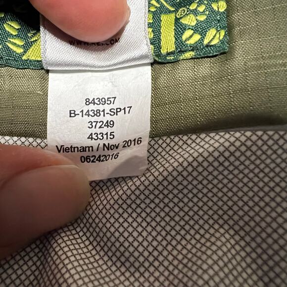 REI Jacket Kids Youth Small 8 Green Rain Hooded Coat Nylon - Picture 10 of 10